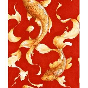 Seabrook Designs AI40601 Koi Fish Wallpaper